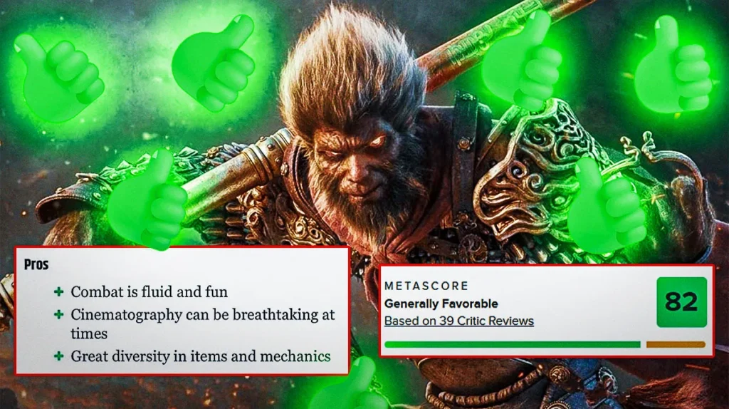 Black Myth Wukong Review Scores Steams Number 1 SP Game