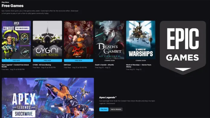 Epic Games besplatne igre 3