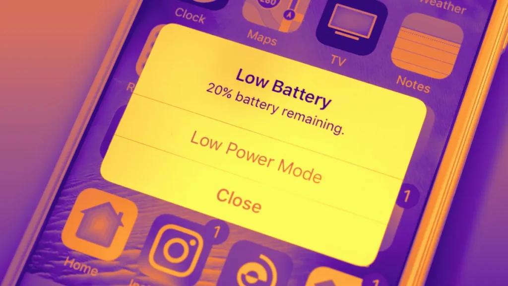 iOS ngày càng lởm 2 low battery iphone