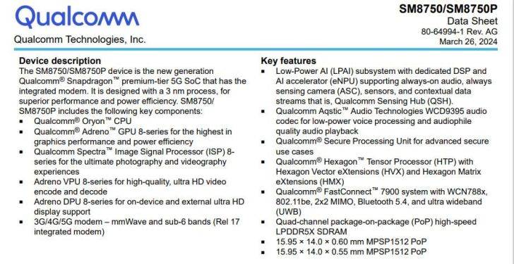 Lộ thông số Snapdragon 8 Gen 4 1 snapdragon 8 gen 4 datasheet 1724126298997 1724126299713777347766
