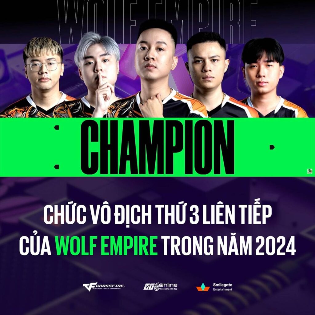 CFS APAC Series Mùa Thu 2024 – Wolf Empire lập kỷ lục chưa từng có 3 CFS APAC 16092024 3