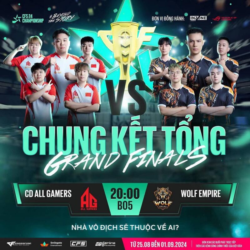 Wolf Empire hạ gục đối thủ mạnh nhất độc chiếm chức vô địch CFS Summer Championship 2024 4 CFS Summer Championship 20240209 4