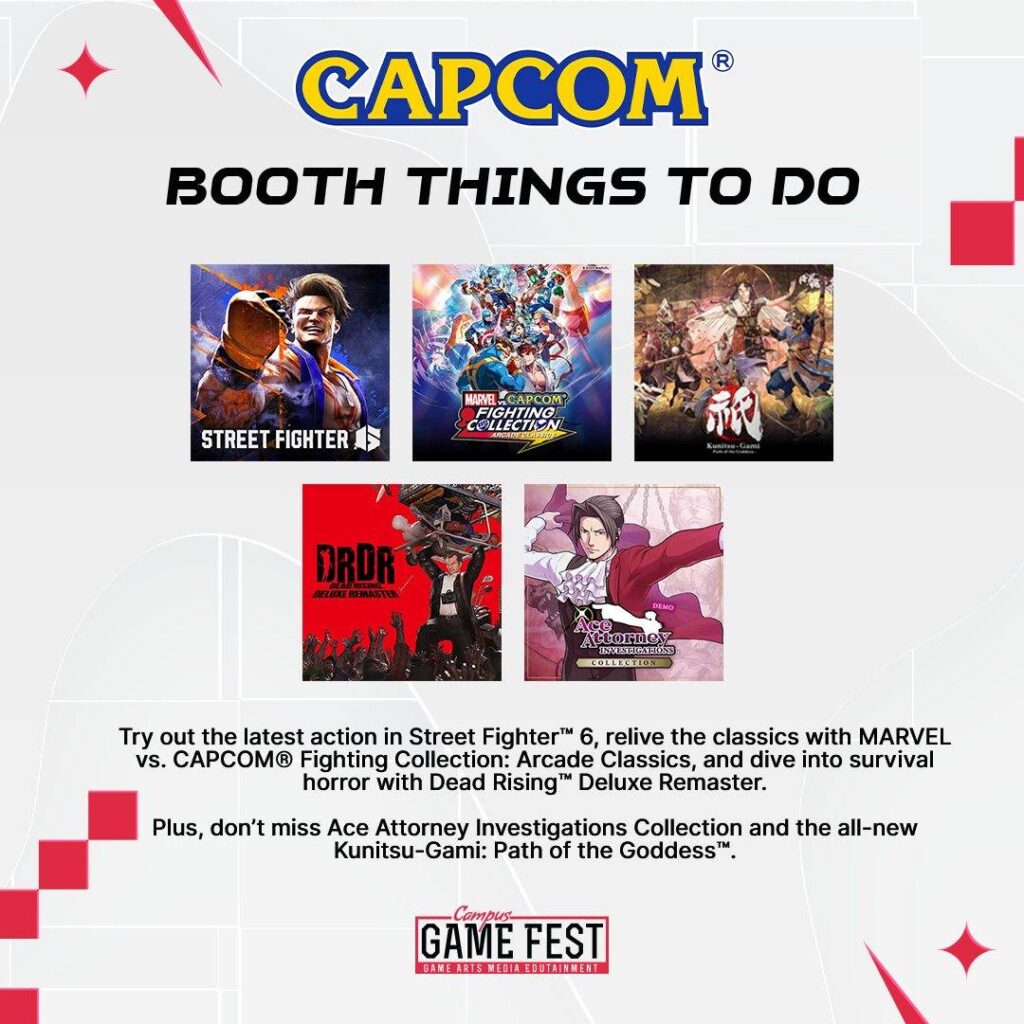Street Fighter 6 có mặt ở Game Fest Singapore 1 Campus Game Fest 2024 Capcom 02