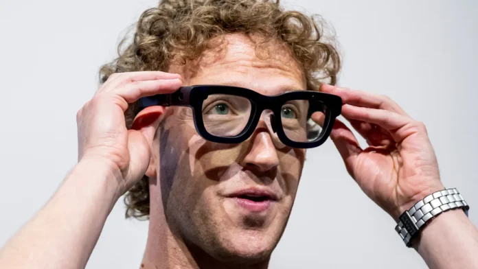 Mark Zuckerberg ray ban 13102024
