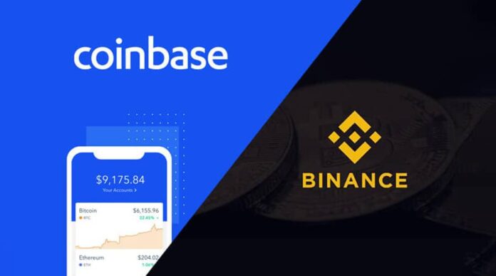 Binance coinbase