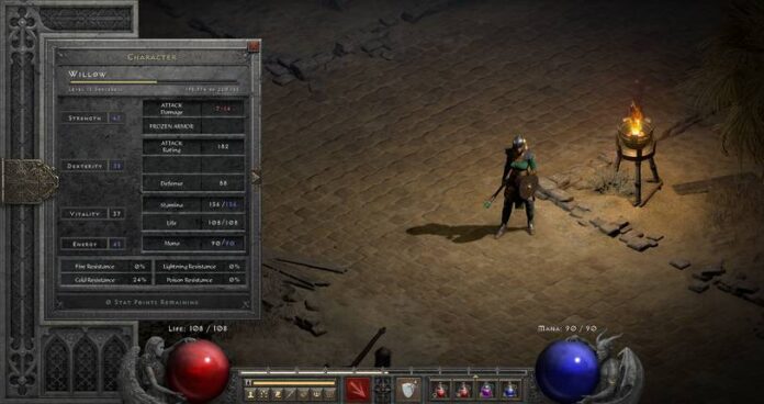 D2R Character Attributes