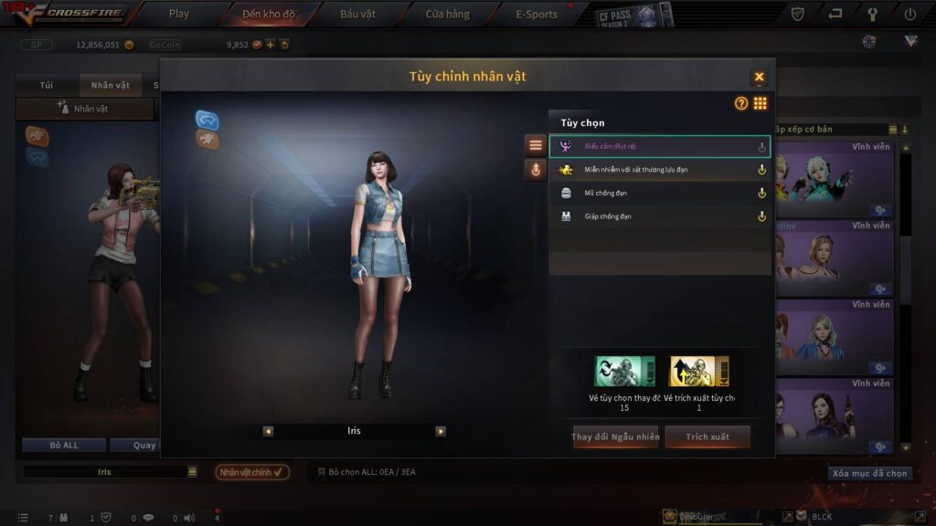 Nhan vat Iris