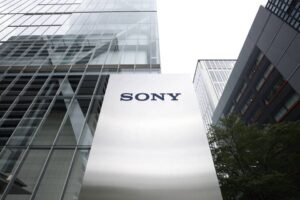 The Sony nbsp headquarters in Tokyo