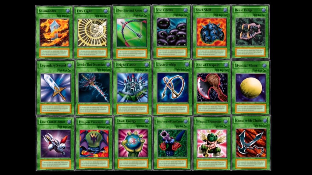 Yu Gi Oh Forbidden Memories equips