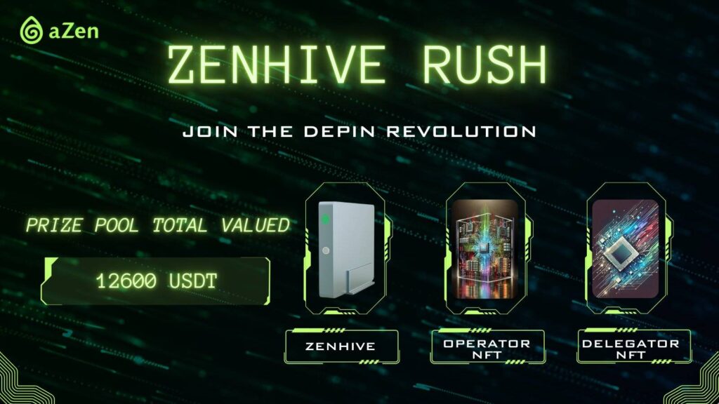 Top dự án DePIN tiềm năng TGE sớm trên peaq 7 aZen Protocol 30112024