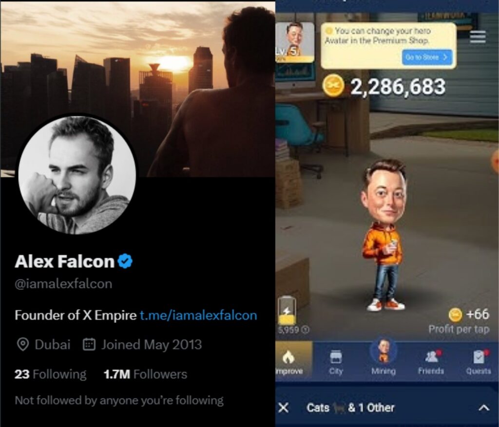 Vì sao X Empire phá đỉnh? 1 alex falcon