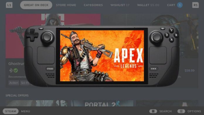 apex legends steam deck