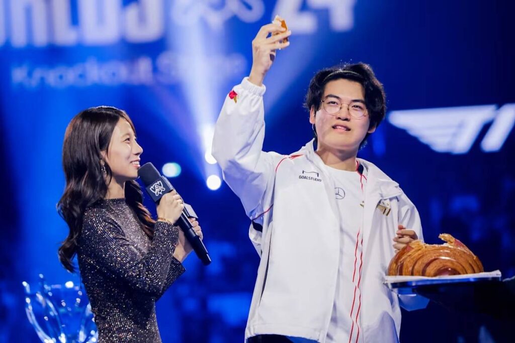 Quá trình làm skin cho nhà vô địch CKTG 2024 1 gumayusi giant croissant