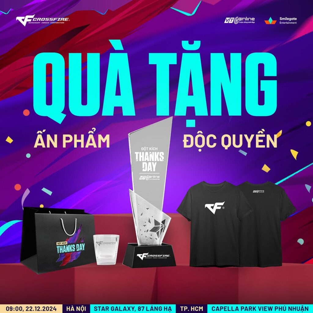 Lễ Tri Ân Đột Kích Thanks Day 2024 công bố thời gian và địa điểm tổ chức 3 cf tksday 161242024 3