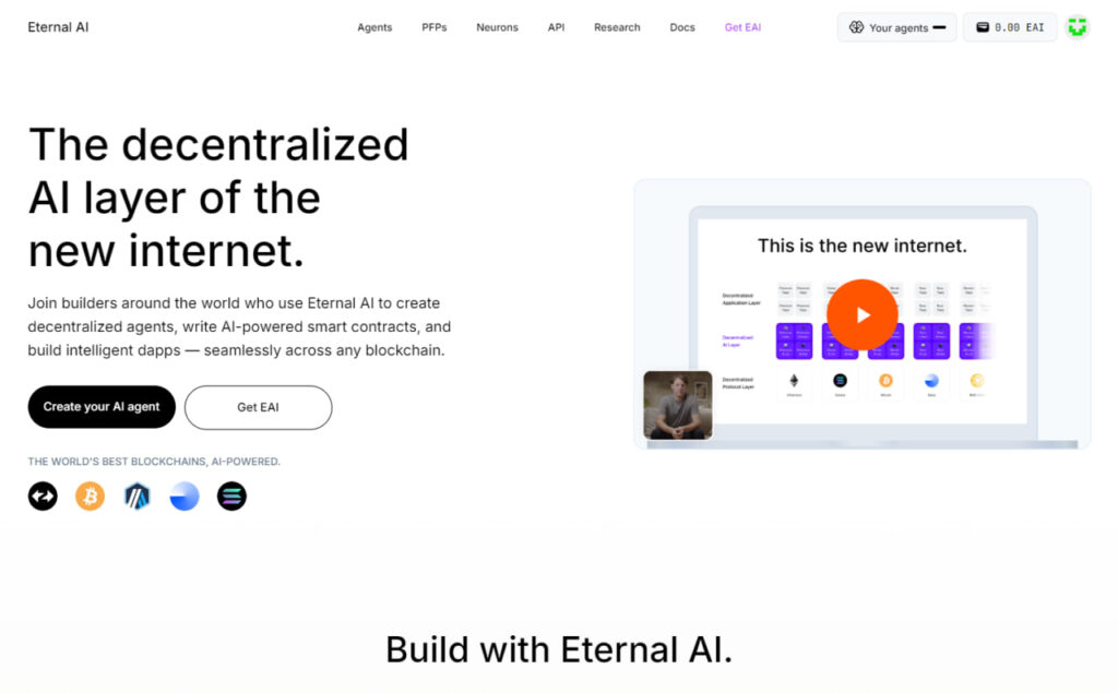 AI agents đang thay đổi crypto 1 eternal ai gamen.pro