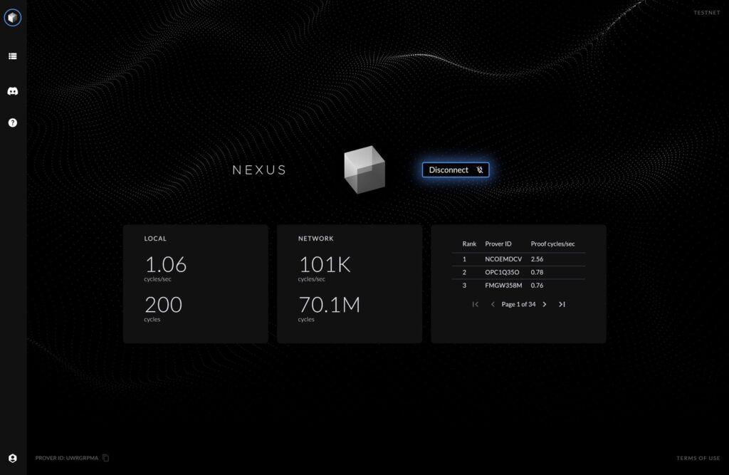 Hướng dẫn chạy kèo Nexus Testnet 2 nexus 11122024