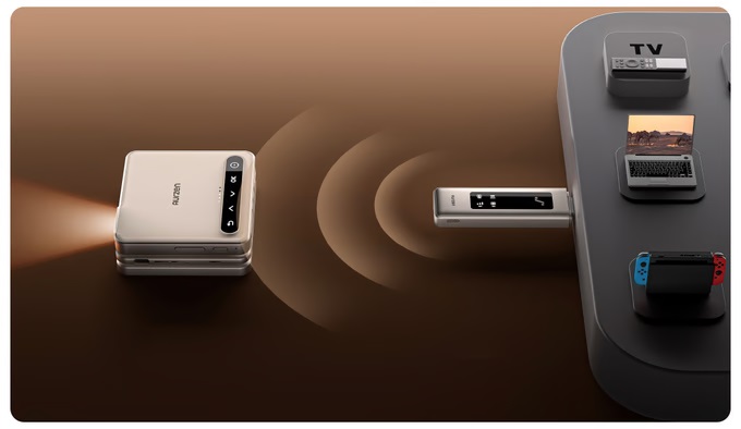 Aurzen ZIP: Máy chiếu bỏ túi độc đáo 1 Aurzen ZIP gamen.pro 1