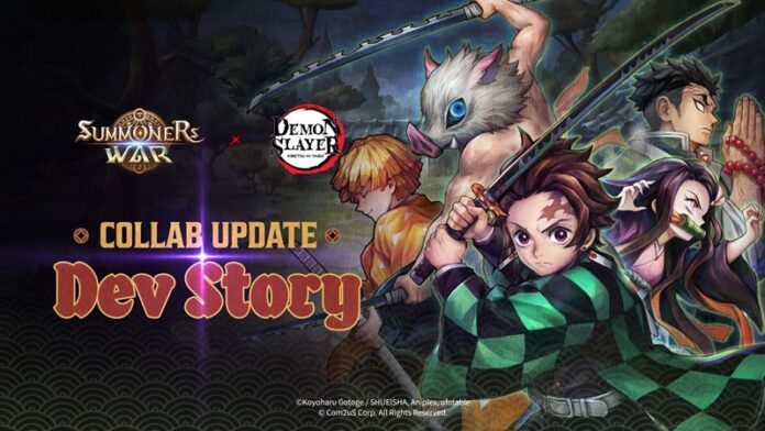 Summoners War X Anime Demon Slayer gamen.pro