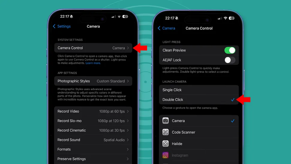 iPhone 16 camera control