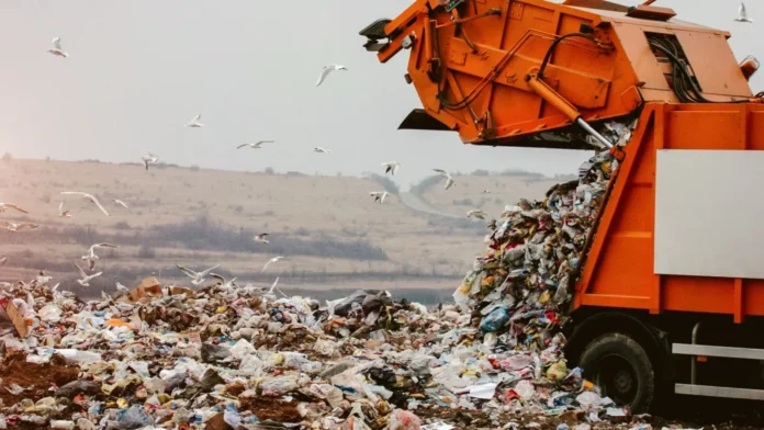 landfill trash truck methane gas bitcoin mining gID gamen.pro