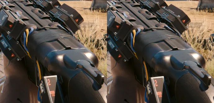 Cyberpunk 2077 DLSS 4 Transformer vs CNN comparison