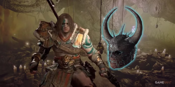 Ugly Bastard Helm Unique Diablo IV gamen.pro