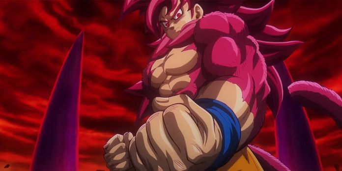 goku super saiyan 4 dragon ball daima