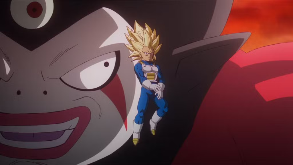 gomah super saiyan 3 vegeta dragon ball daima