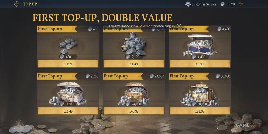 in game purchased age of empires mobile