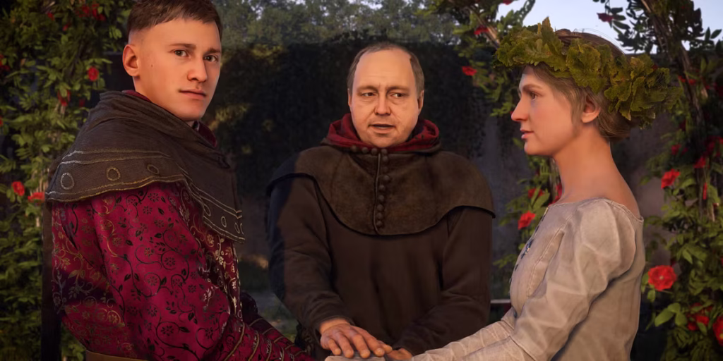 Kingdom Come: Deliverance II bán được 2 triệu bản 1 kingdom come deliverance 2 character looking to the camera during his marriage ceremony