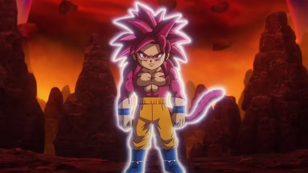 super saiyan 4 goku mini dragon ball daima 1