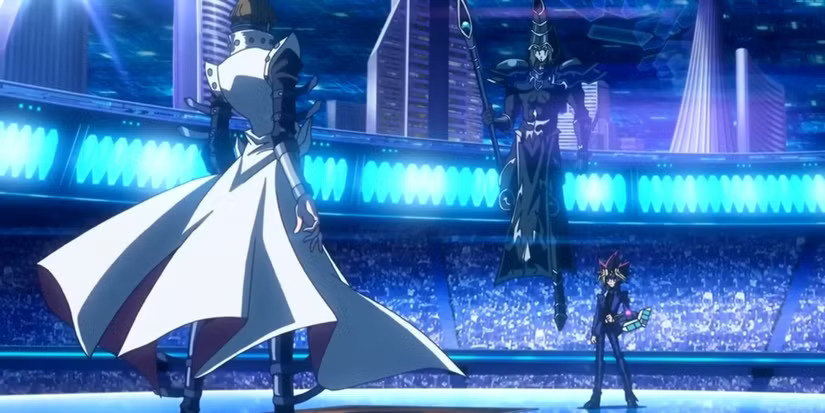 yugi and kaiba during their final duel