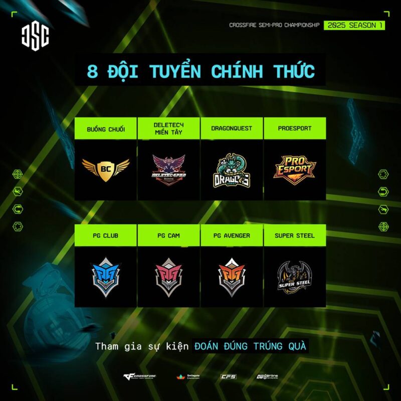 CrossFire Semi-Pro Championship (CSC) 2025 Season 1: Cuộc chiến nảy lửa cho tấm vé CFVL 2 CF 14032025 gamen.pro 2