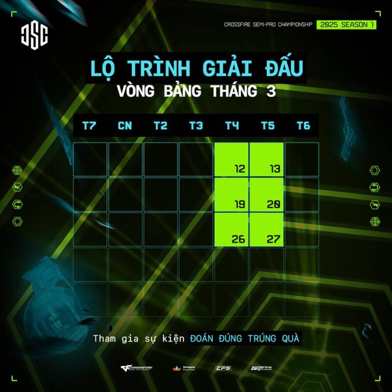 CrossFire Semi-Pro Championship (CSC) 2025 Season 1: Cuộc chiến nảy lửa cho tấm vé CFVL 3 CF 14032025 gamen.pro 3