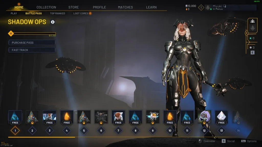 Predecessor tung bản cập nhật lớn 2 Predecessor Shadow Ops Battle Pass Screenshot gamen.pro