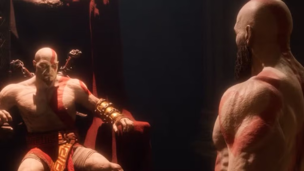 god of war ragnarok valhalla old kratos young kratos gamen.pro