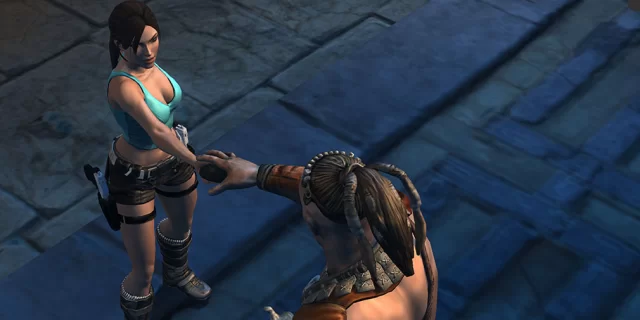 Lara Croft: Guardian of Light trở lại trên di động 2 lara croft guardian of light ios android lara shaking totecs hand jpg 640