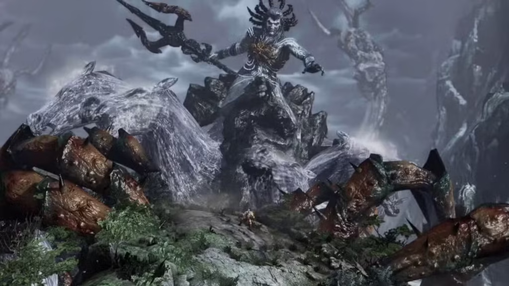 poseidon and his hippocampi attack gaia gamen.pro
