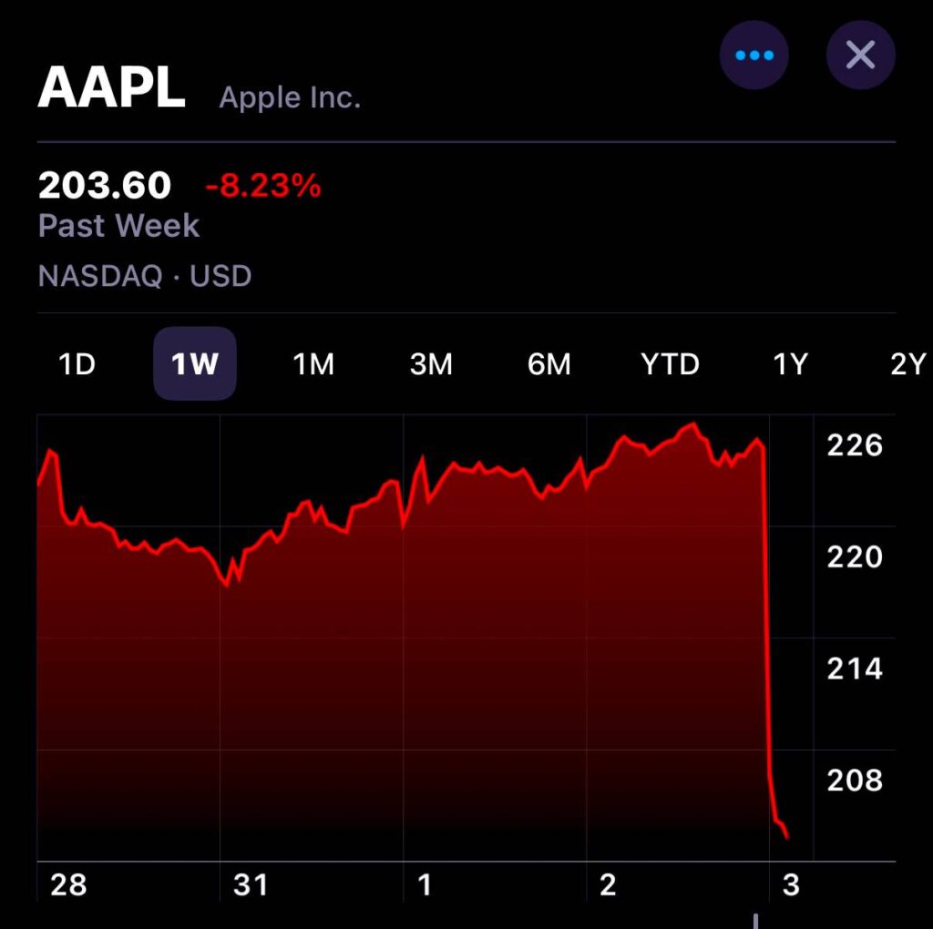 AAPL Apple gamen.pro marketcap 04042025