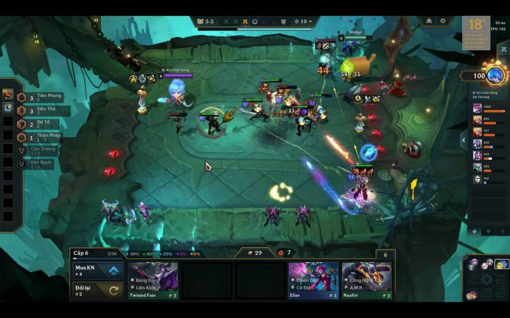 Vayne Reroll ĐTCL mùa 14: Xạ thủ khuấy đảo meta 3 Dau truong chan ly vayne 27042025 gamen 2