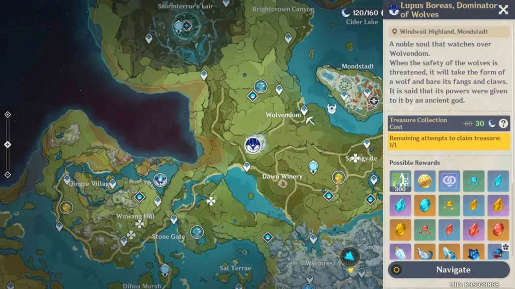 GenshinImpact Boss Location LupusBoreas gamen.pro 7 1
