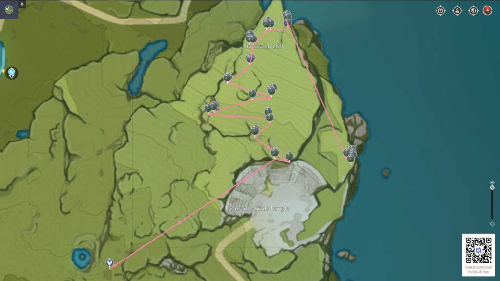 GenshinImpact Cecilia Route 1 gamen.pro 2