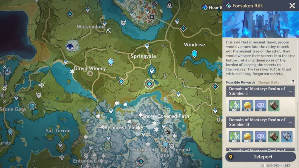 GenshinImpact ForsakenRift Location gamen.pro 8