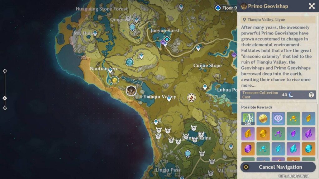 Genshin Impact: Hướng dẫn farm nguyên liệu Yanfei 2 GenshinImpact Location PrimoGeovishap gamen.pro