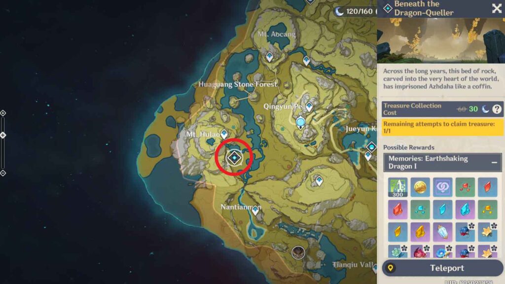 Genshin Impact: Hướng dẫn farm nguyên liệu Yanfei 4 GenshinImpact TrounceDomain Azhdaha BeneathTheDragonQueller gamen.pro