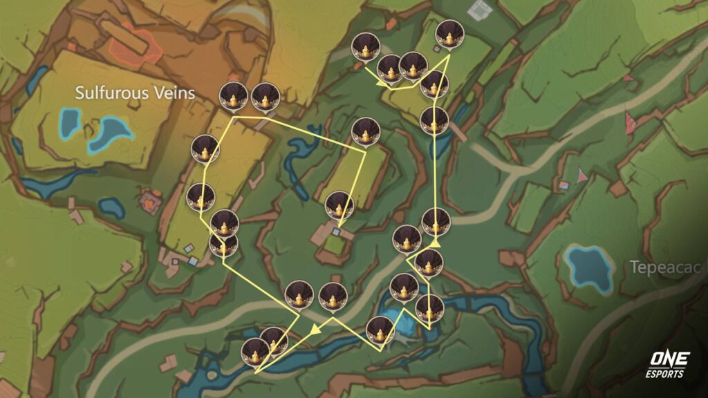 GenshinImpact Whistle SauroformTribalWarriors FarmingRoute Location Natlan2 gamen.pro