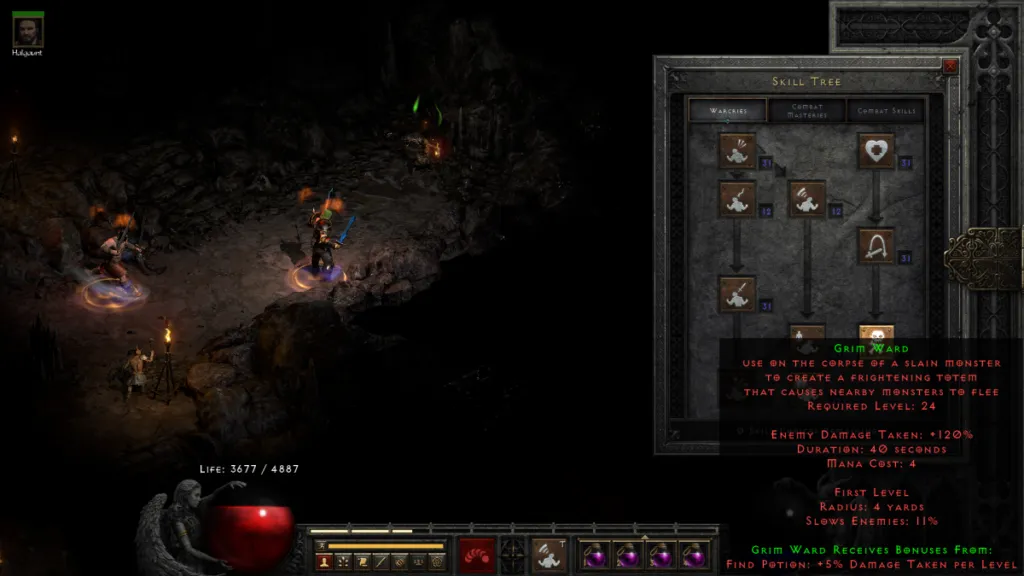Grim Ward diablo 2 gamen.pro