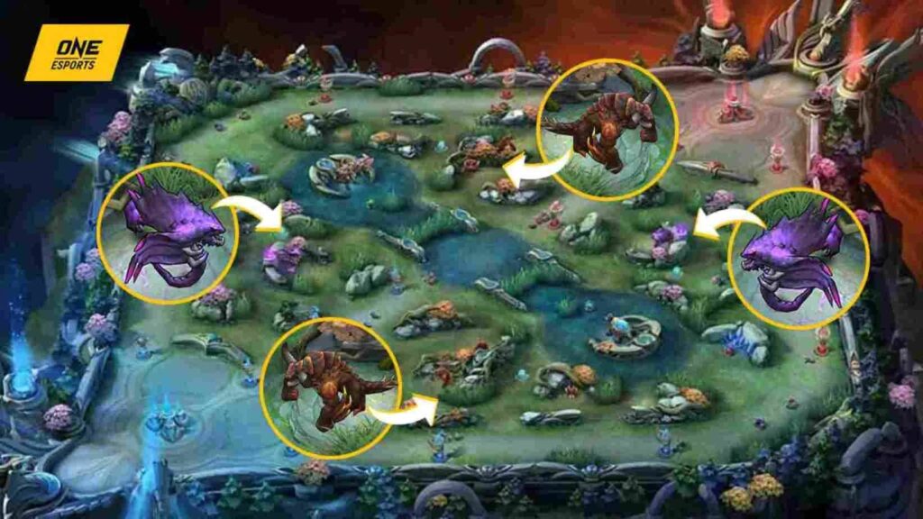 Cách cướp rừng trong Mobile Legends: Bang Bang 1 MLBB LandofDawn junglebuffLocations 1 gamen.pro