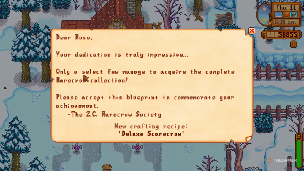 Stardew Valley: Bí kíp sử dụng bù nhìn để bảo vệ mùa màng 4 Stardew Valley 23042025 gamen.pro 2