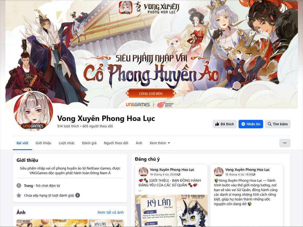 Siêu phẩm Vong Xuyên Phong Hoa Lục sắp được phát hành tại Việt Nam? 2 Vong Xuyen Phong Hoa Luc GameN.vn 2